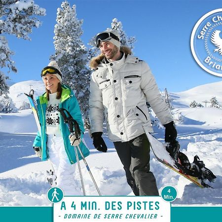 Briancon - Serre Chevalier 1200 - Joli Appartement - Face Aux Pistes En Centre Ville Dış mekan fotoğraf